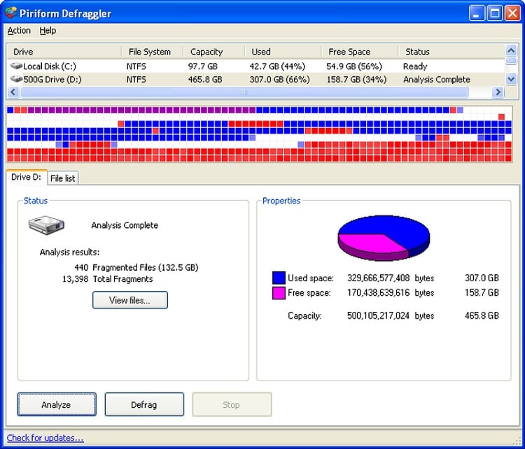 Defraggler Business / Professional / Technician v2.21.993 Portable Free Download